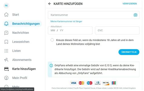 zahlungsarten onlyfans|OnlyFans ohne Kreditkarte nutzen – so einfach gehts wirklich